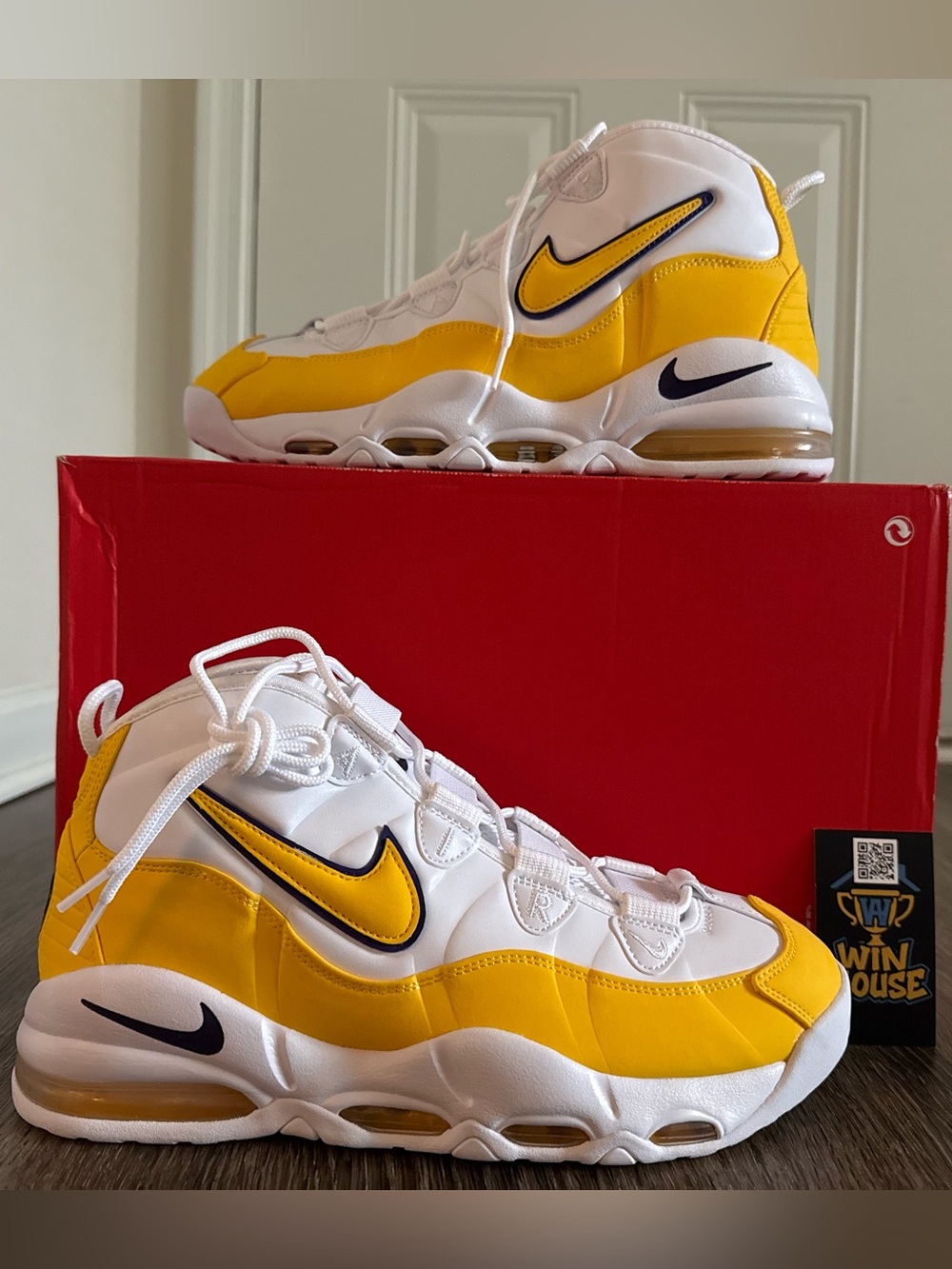 Size 10.5 - Nike Men's Air Max Uptempo 95 2019 Lakers Brand New